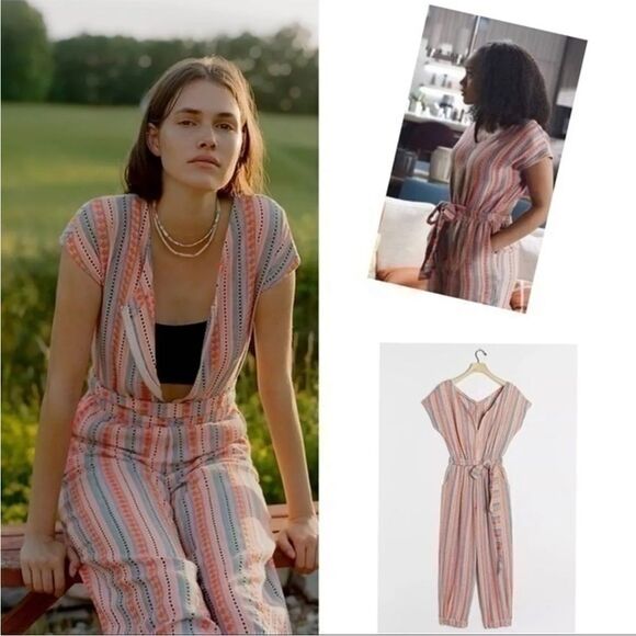 Anthropologie $168 Porridge Alida Cut-Out Jumpsuit Size Small - Picture 1 of 9